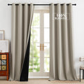 NICETOWN Blackout Curtains 52in x 96in - 2 Panels, 100% Blackout