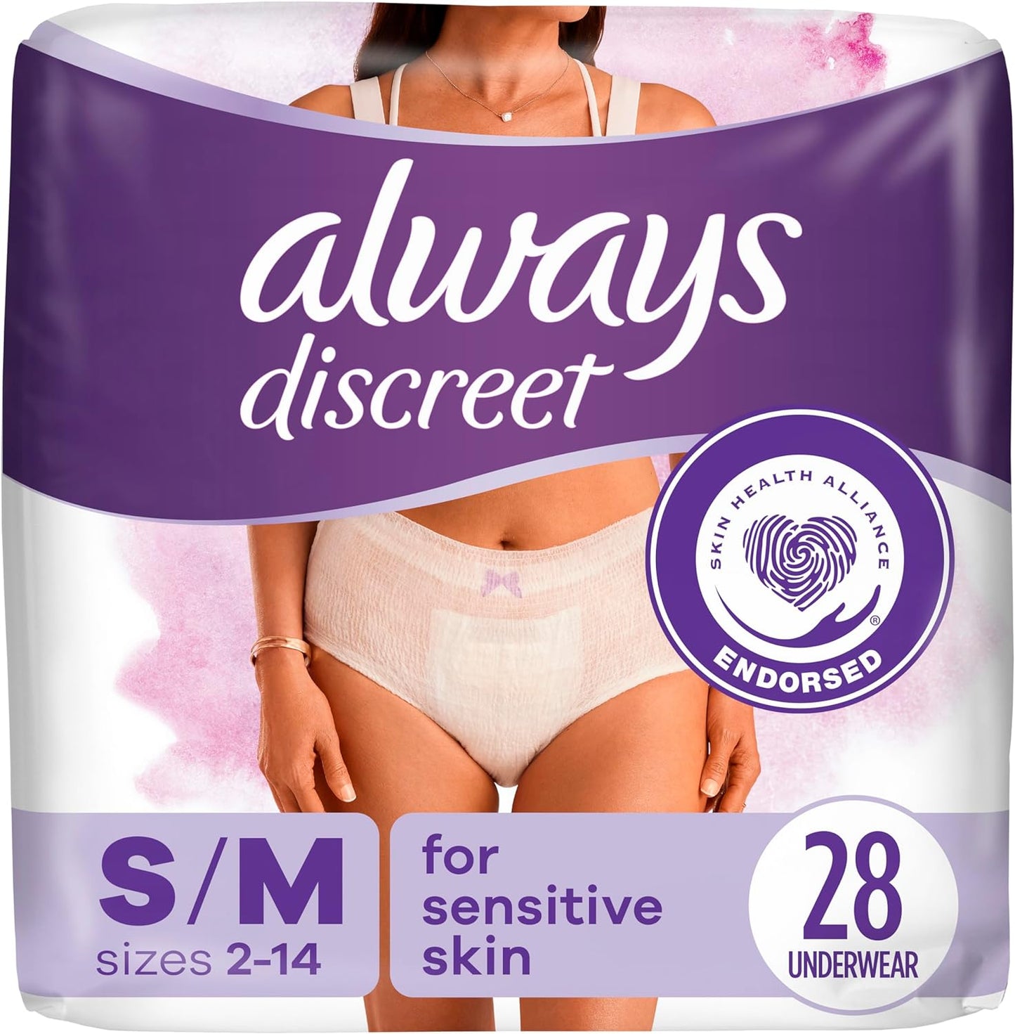 Always Discreet Sensitive Underwear - Maximum Protection 28ct