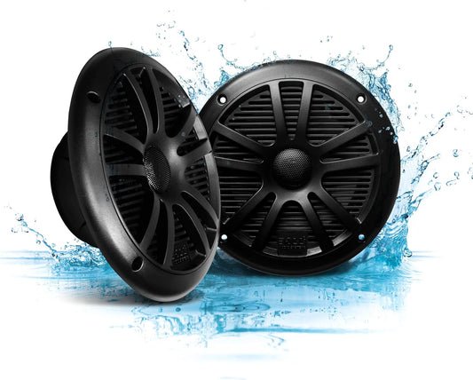 Boss Marine Stereo Speakers - 180W, Weatherproof!