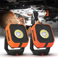 Work Light Magnetic Rechargeable Light with 4 Modes - 2 Pack
