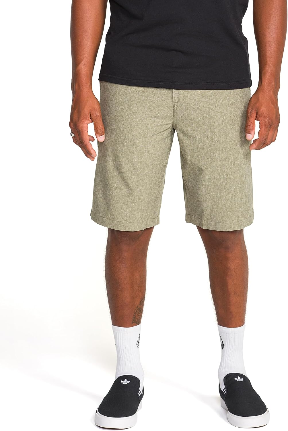 Volcom Mens Kerosene 21 Hybrid Chino Shorts for Versatile Style