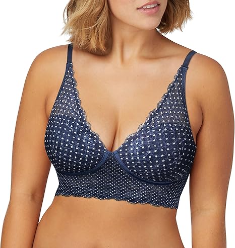 Maidenform Women's Pure Comfort Wireless Lace Longline Bralette Review