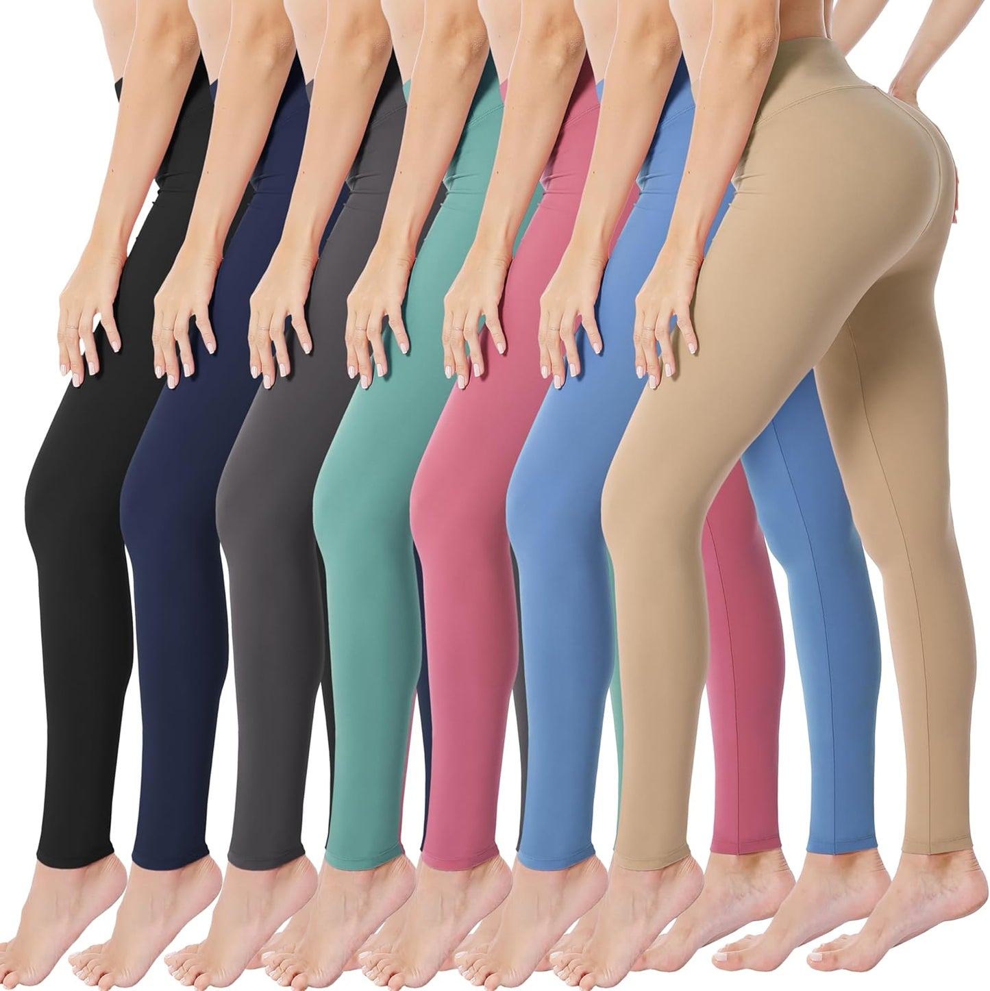 VALANDY Creamlush High Waisted Leggings for Women - Soft & Stretchy