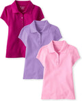 The Childrens Place Multipack Short Sleeve Pique Polo - Uniform Ready