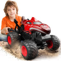 BEZGAR Remote Control Monster Truck with Light & Music for Kids