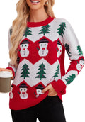 Ugly Christmas Sweater for Women - Soft Lightweight Festive Pullover