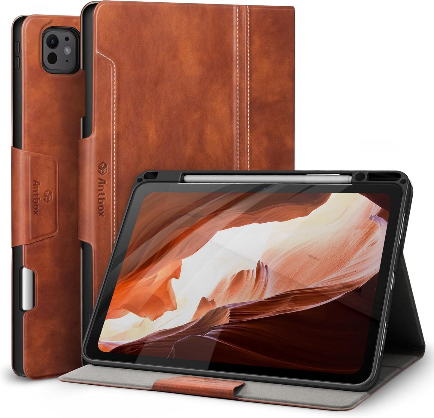 Antbox iPad Pro 13 Inch Case M4 with Built-in Pencil Holder