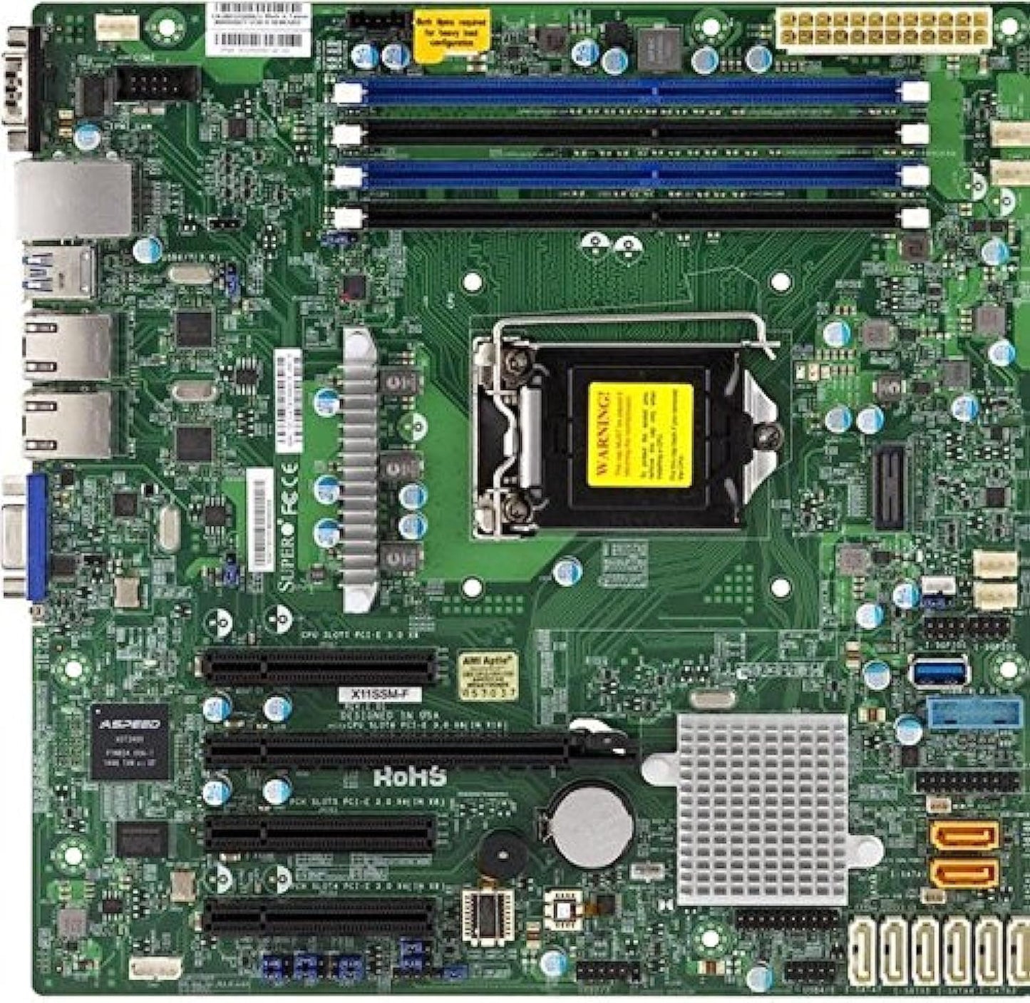Supermicro Micro ATX Motherboard with LGA 1151 Socket and DDR4
