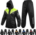 Waterproof Outdoors Motorcycle Rain Suit for Cycling - Breathable
