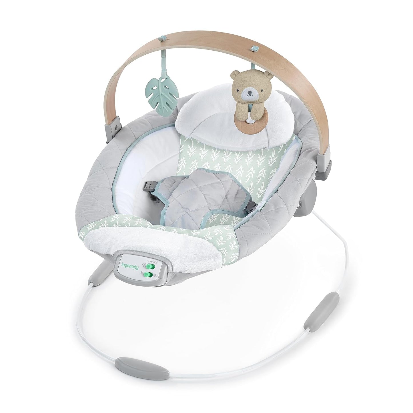 Ingenuity Cozy Spot Soothing Baby Bouncer with Toy Arch