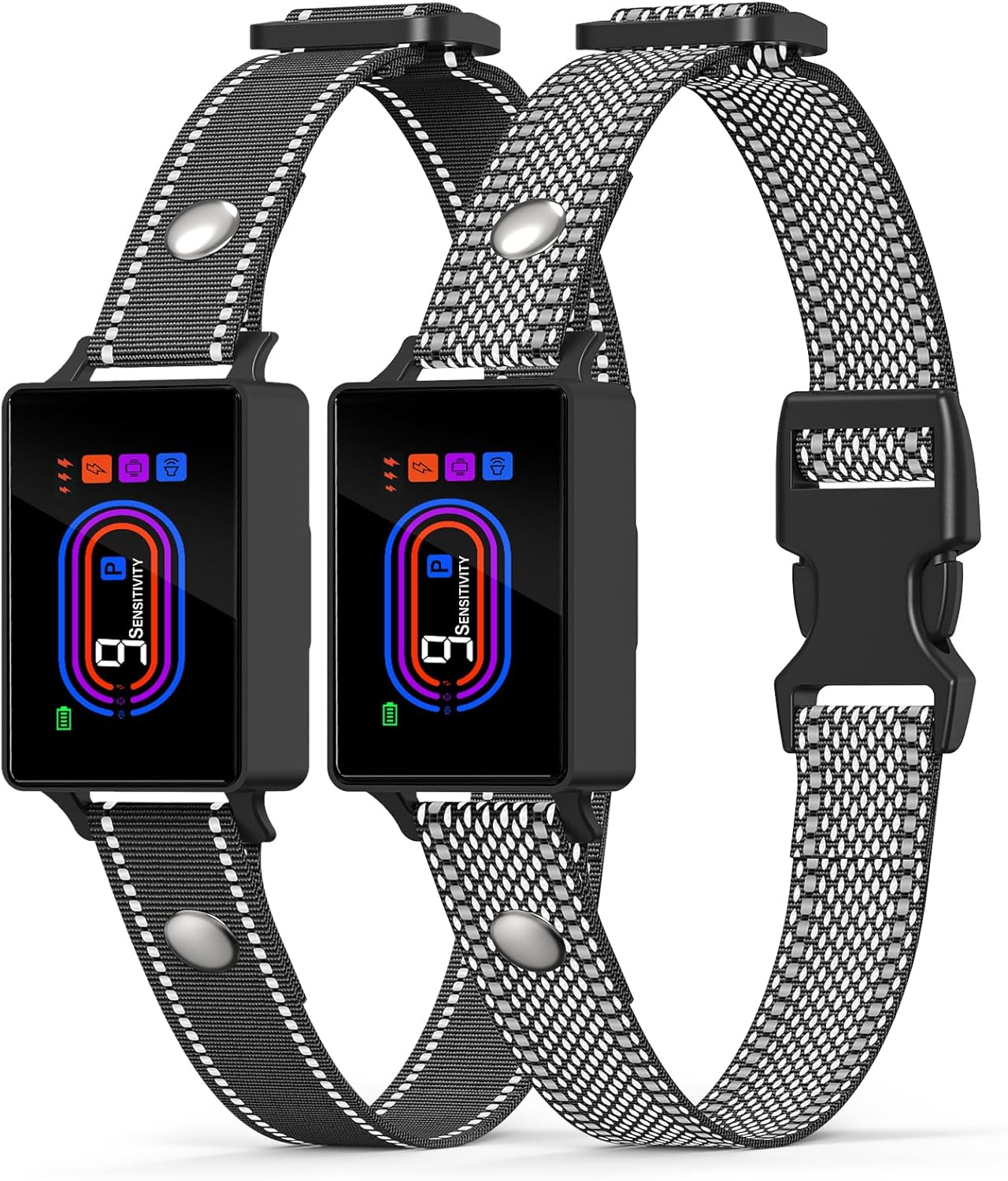 Dog Bark Collar 2 Pack - Smart Rechargeable Anti-Barking Solution