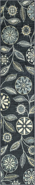 Maples Rugs Reggie Floral Runner Rug - Vibrant Bohemian Design