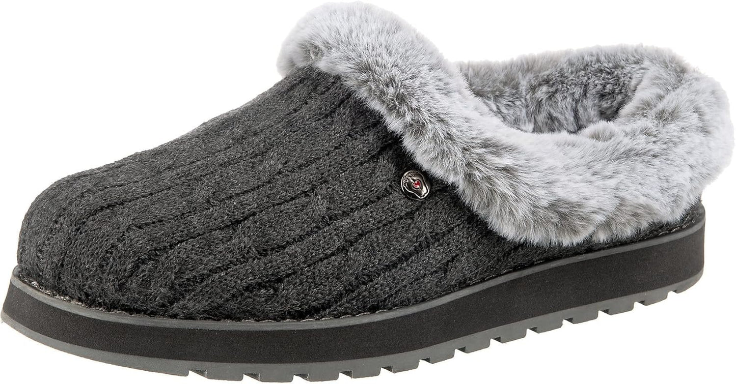 Skechers Women's Keepsakes Ice Angel Slipper for Cozy Comfort