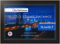 ArtToFrames 15.4x10.7 INCH Black Frame for 300 Piece Puzzles