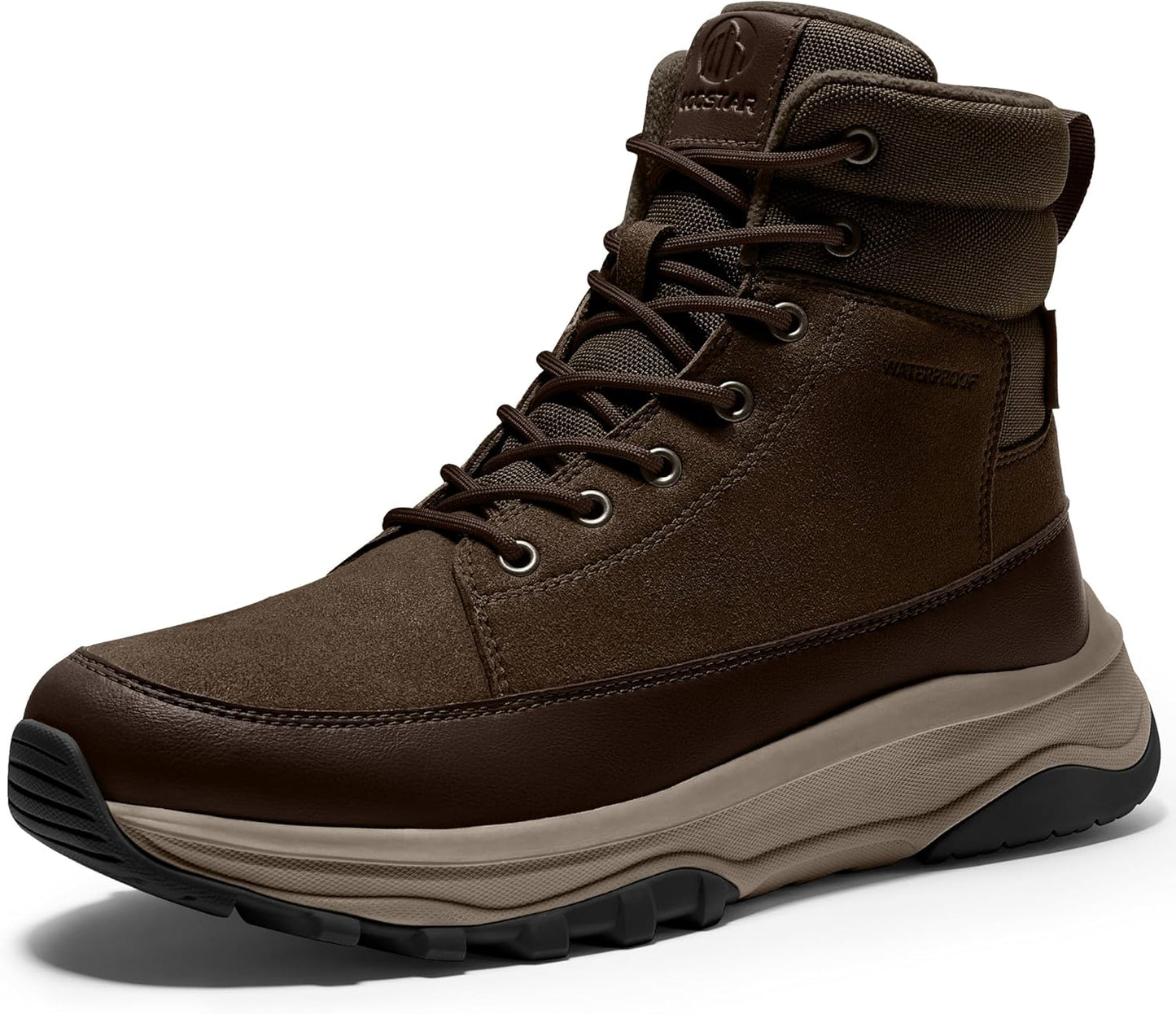 Waterproof Snow Boots for Men with Arch Support and Comfort