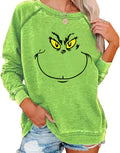Festive Green Crewneck Sweatshirt - Cozy Holiday Style!