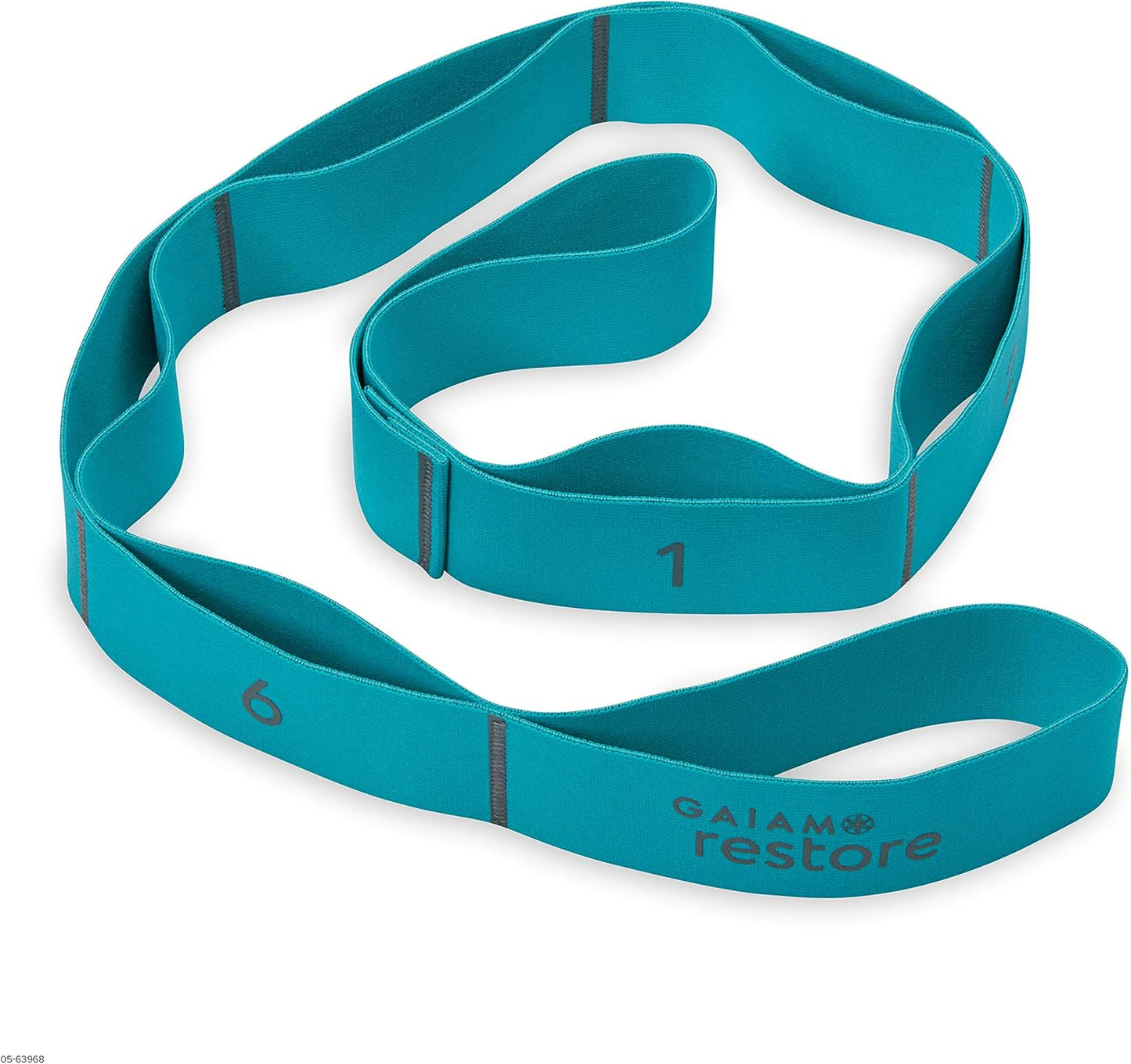 Gaiam Restore Stretching Strap - Enhance Flexibility with Medium Resistance