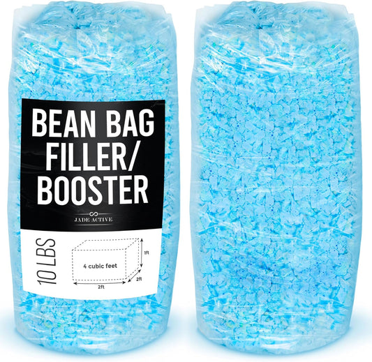 Premium Memory Foam Bean Bag Filler, 10 LBS - Soft & Supportive! 
