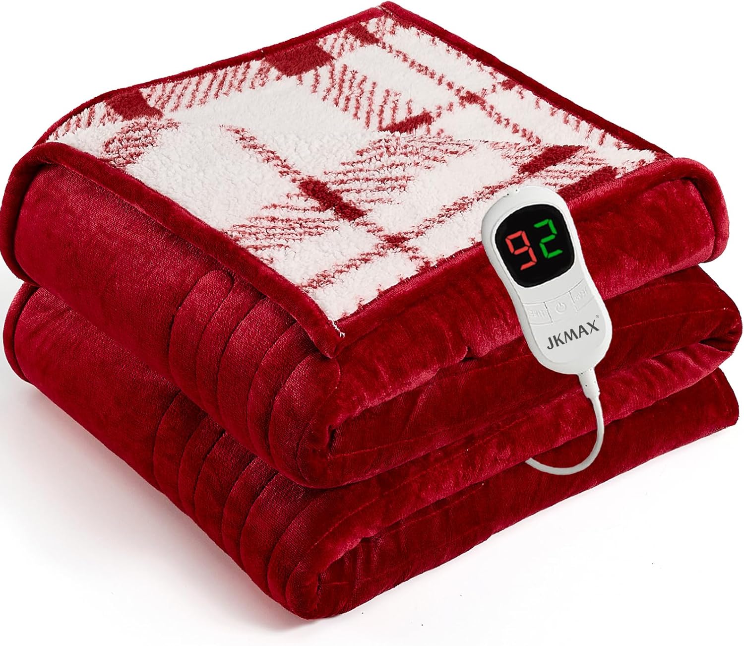 Heated Electric Blanket Full Size - Flannel Heating Blanket