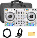 Pioneer DJ DDJ FLX10 Limited Edition 4-Channel DJ Controller - White