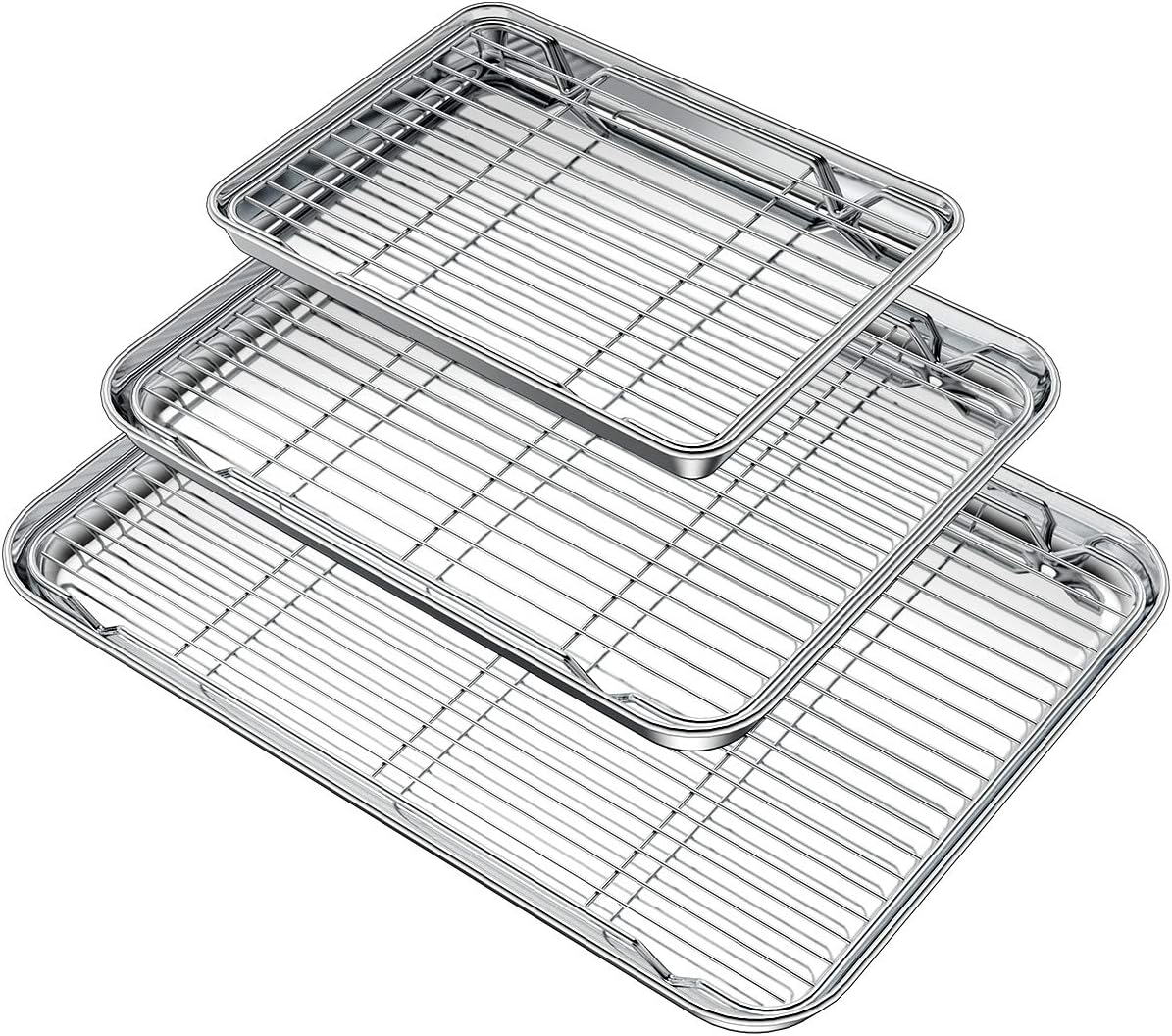Wildone Baking Sheet with Rack Set for Perfect Baking Needs