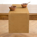 Solino Home Linen Table Runner 14 x 108 in - Caramel Fete