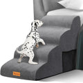 Topmart High Density Foam Dog Steps 4 Tiers - Extra Wide Deep Pet