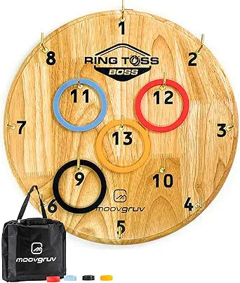 Ring Toss Boss! 4 Player Hook and Ring Toss Game Review