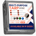 Durable Waterproof Tarpaulin Tarp 20 Mil Thick for Heavy Duty Tasks