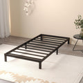 8 Inch Twin Bed Frame No Box Spring Needed - Heavy Duty Metal Platform