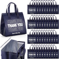 Aliceset 80 Pc Thank You Insulated Bags for Food Delivery - Bulk Pack