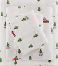 Woolrich Cotton Flannel Sheet Set Cal King - Cozy Cottage Print