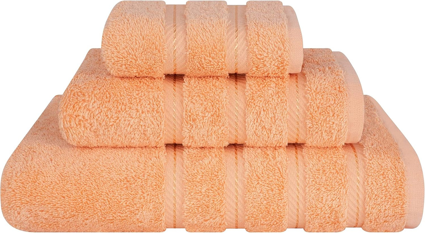 Premium 3 Piece Turkish Towel Set for Luxurious Comfort