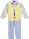 Nautica Baby Boys 4-Piece Dress Set with Vest and Tie - Classic Look