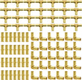 90pcs 1/2ft PEX Fittings Set - Tees Elbows Couplings Combo
