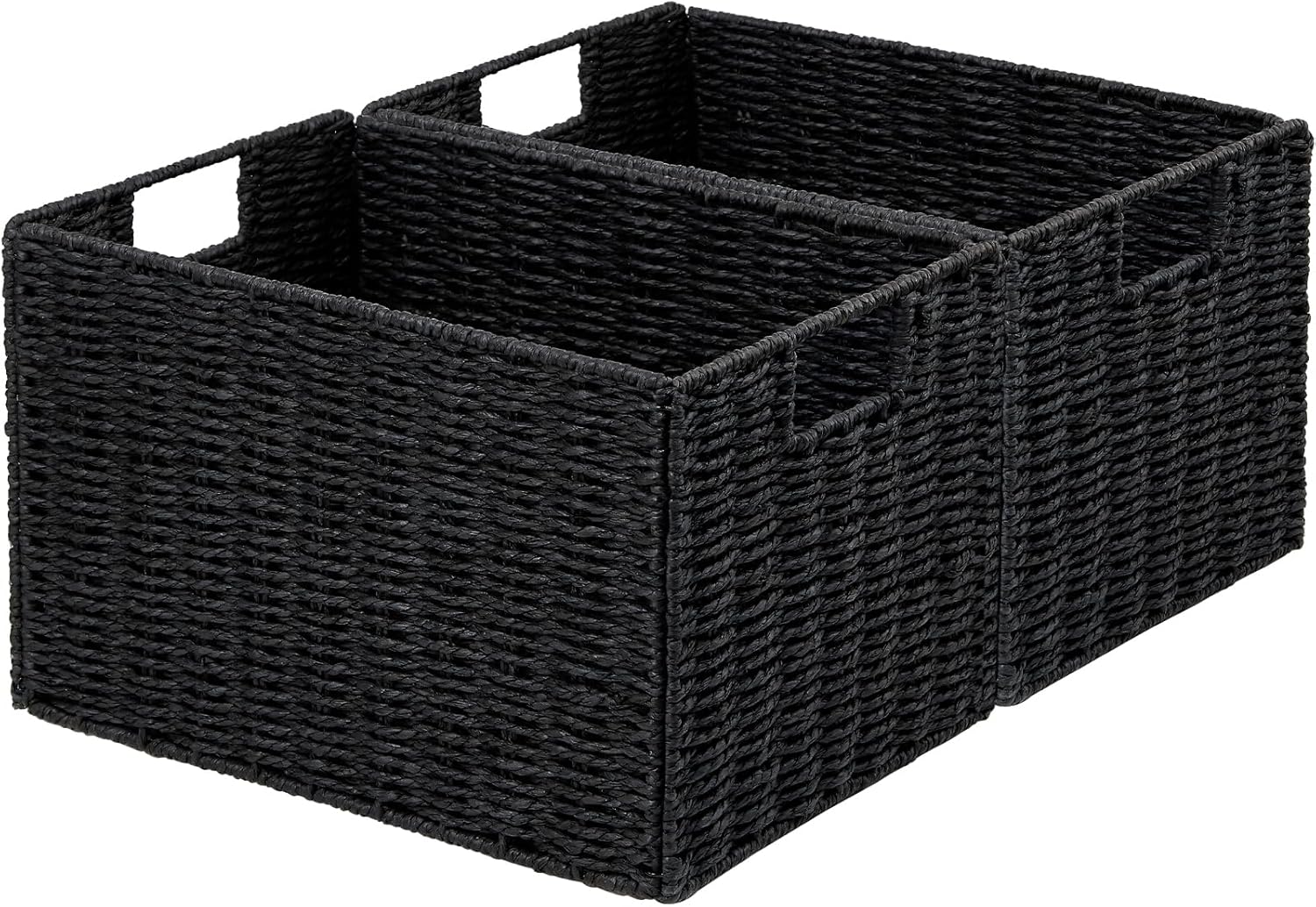 Vagusicc Wicker Storage Basket Set for Organizing and Style