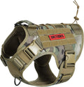 Tactical Dog Harness Vest with Handle - No-Pull Walking Harness