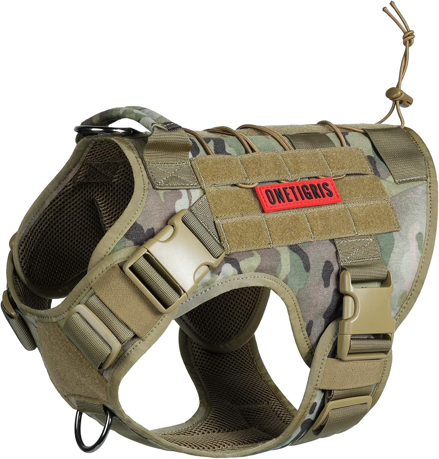 Tactical Dog Harness Vest with Handle for Large Medium Dogs