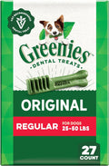Greenies Natural Dental Dog Treats for Daily Dental Care