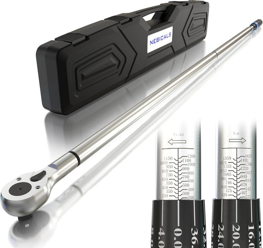 1 Inch Drive Torque Wrench for Heavy-Duty Applications