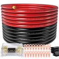 40FT 0 Gauge AMP Battery Cable for Inverter and Power Needs