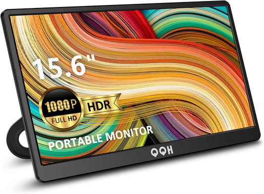 15.6 FHD Portable Monitor - Transform Your Set-Up!