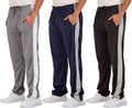 Real Essentials 3 Pack Men's Mesh Sweatpants - Open Bottom