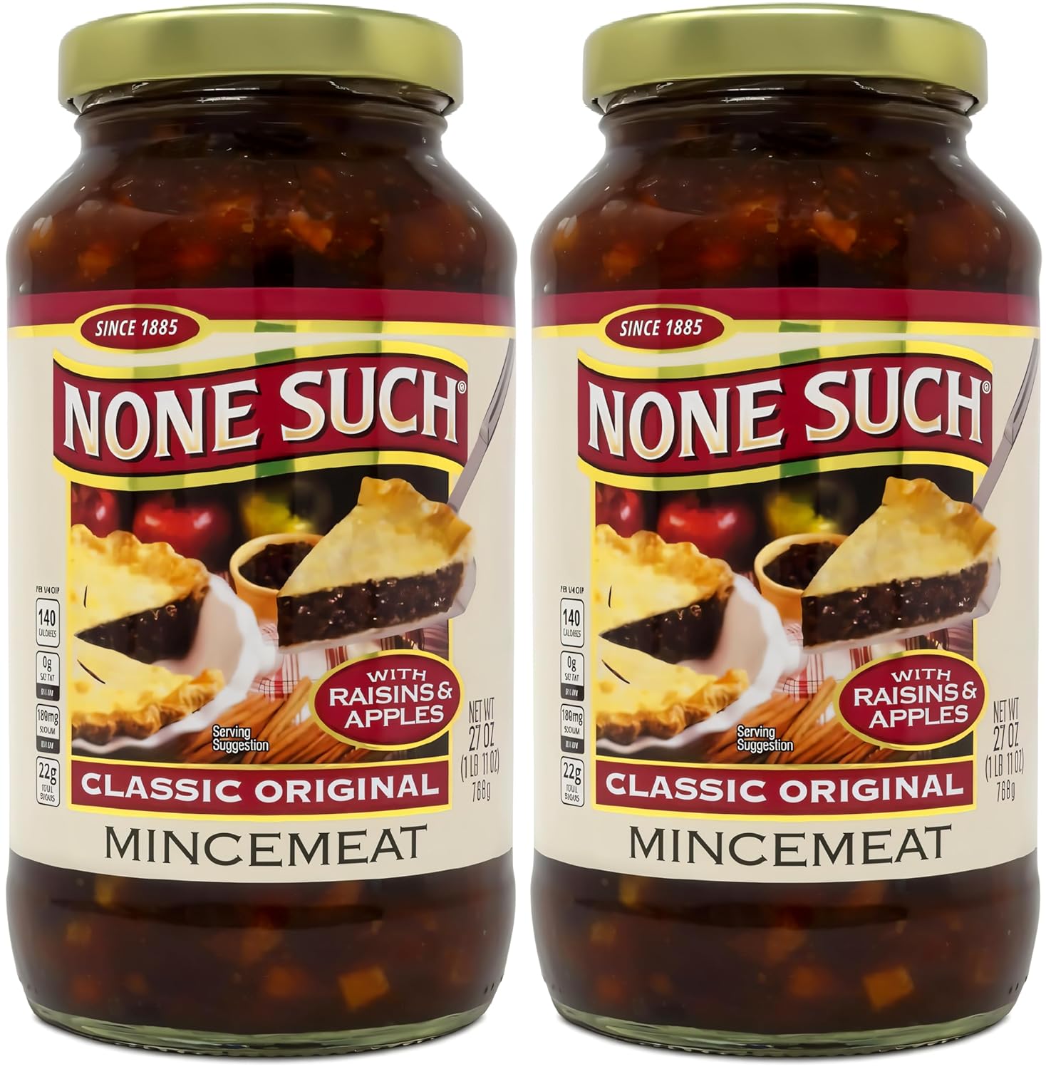 Classic Original Mincemeat with Apples and Raisins, 27 oz
