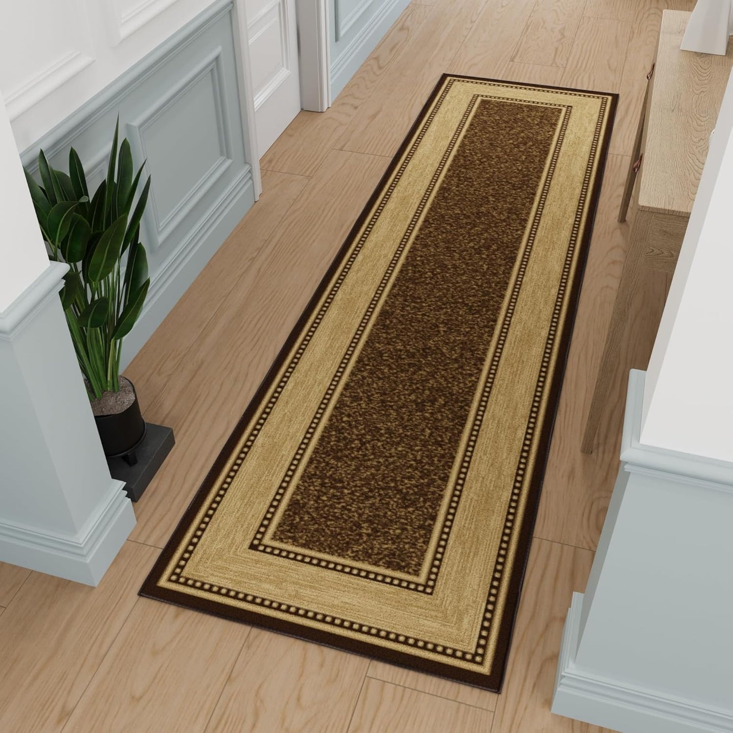 Ottomanson Hallway Runner Rug Non Slip Durable Easy to Clean