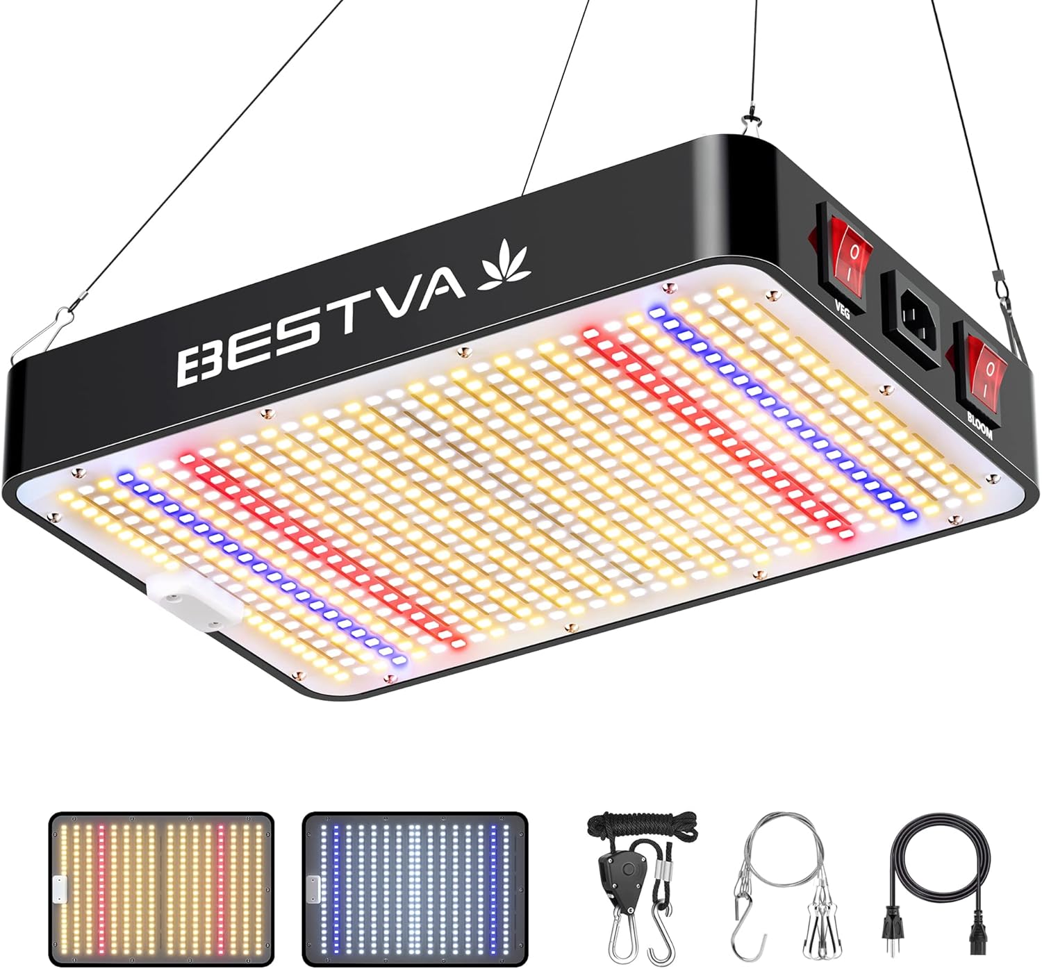 High Yield Full Spectrum LED Grow Light by BESTVA