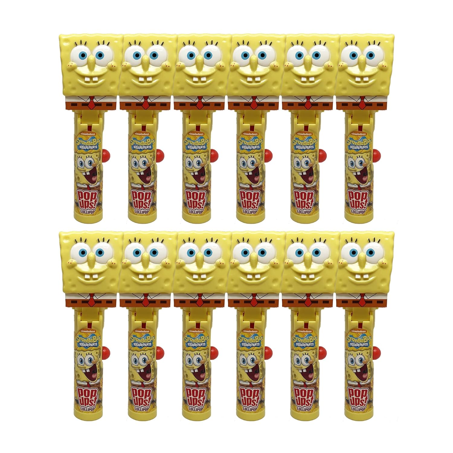 Spongebob Squarepants Lollipop Holder - Fun Party Favors Set
