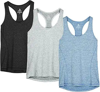 icyzone Women's Racerback Workout Tank Tops for Active Lifestyle