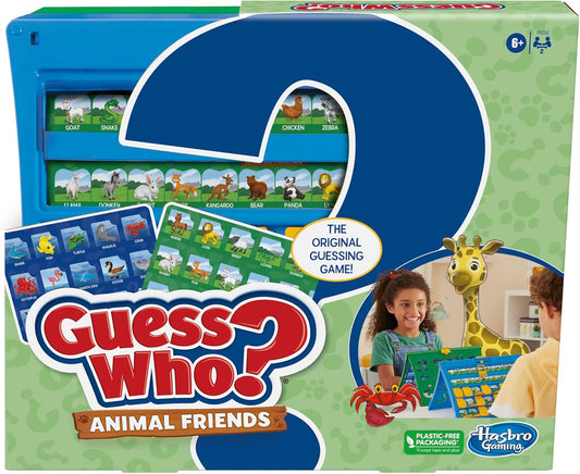 Animal Friends Guess Who? Game for Kids