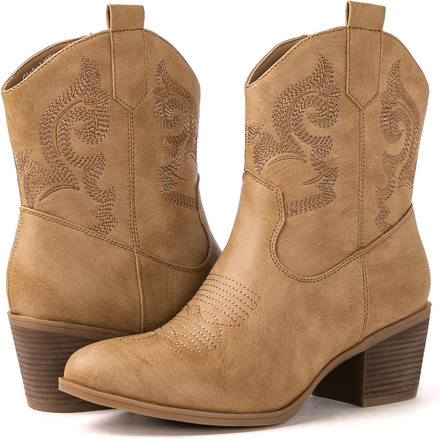 GLOBALWIN Women's Cowboy Boots for Concerts and Everyday Wear